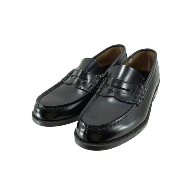 ハルタ HARUTA 牛革コインローファー 3E EEE コインストラップ Uチップ モカ レザー ...