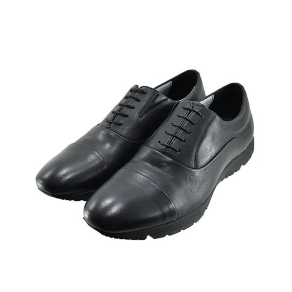 フープディドゥ whoop-de-doo ネオドレスランスニーカー (ブラック/ブラック)