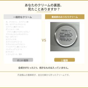 全成分2つだけ 養蜂家 みつろうクリーム10g...の詳細画像2