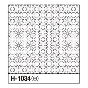 一目刺し用ふきん（菊の花）