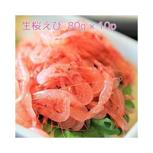 【生桜えび 80g】業務用 お買い得 さくらえび  由比特産　桜海老 桜エビ サクラエビ 送料無料