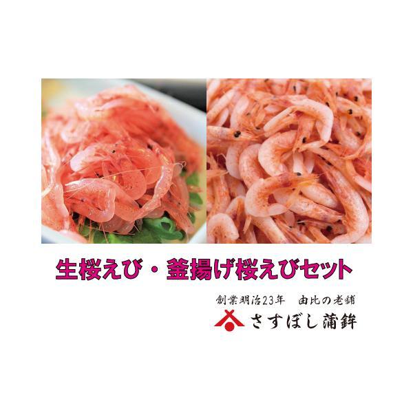 お歳暮 御歳暮 冬ギフト 【桜えびセット A 】(生桜えび 80g・新鮮釜揚げ桜えび 70g)