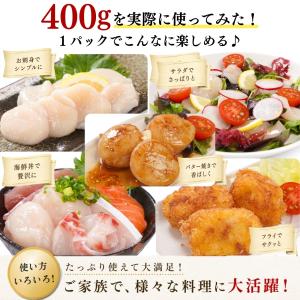 北海道産 天然ホタテ 貝柱フレーク 400g ...の詳細画像5