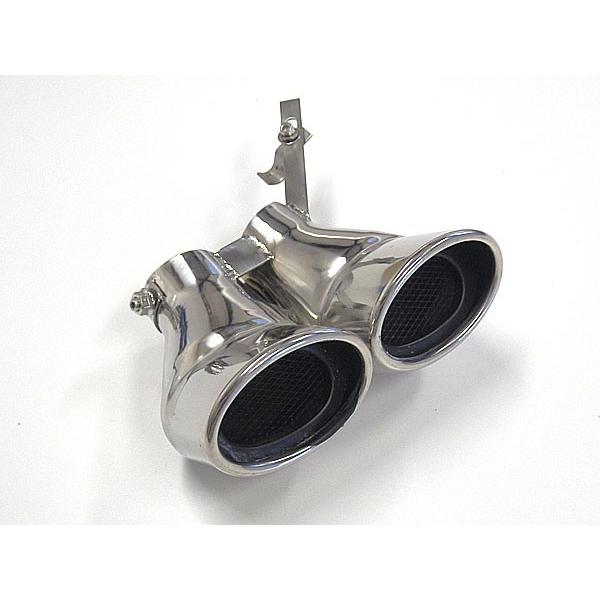 ベンツ W203 C200 C180 前期 AMG風 ステンレス マフラーカッター