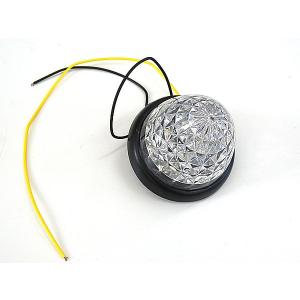 トラック LED サイドマーカー 高輝度 ブルー 1個 単品 24V 新品 防水仕様 パーツ　アクセサリー 丸型｜sasukeproject