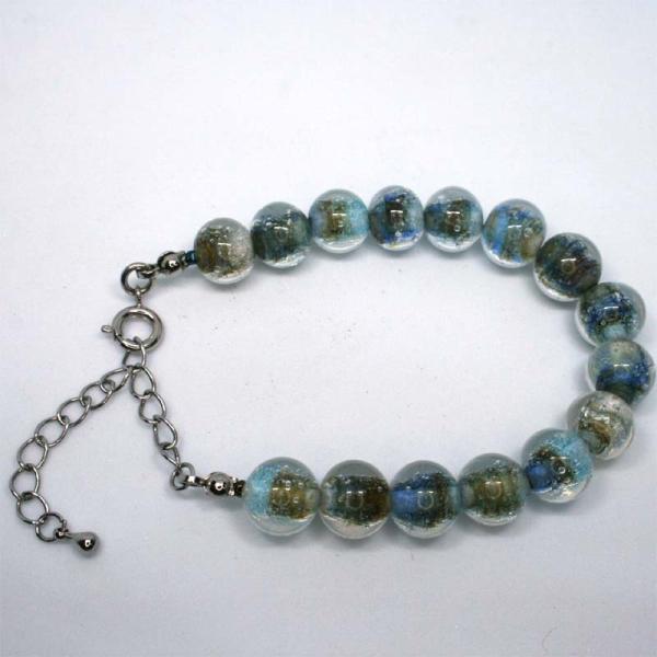 地球玉ブレスレット アジャスタータイプ