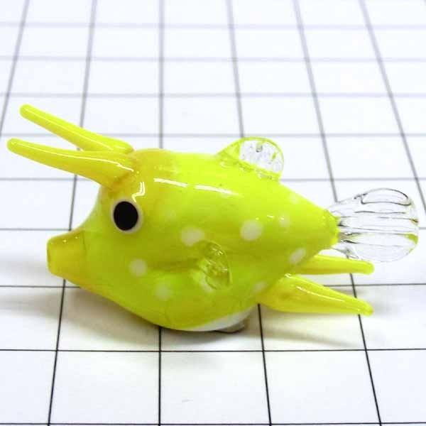 コンゴウフグ ガラス細工 ミニチュア 雑貨 置物 ガラス工芸品