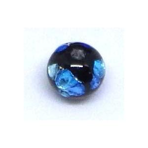 ホタル玉 丸玉 両穴6mm 青色 : 佐竹ガラス - 通販 - Yahoo!ショッピング