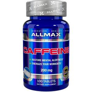 ALLMAX Nutrition, Caffeine,カフェイン 200 mg, 100錠
