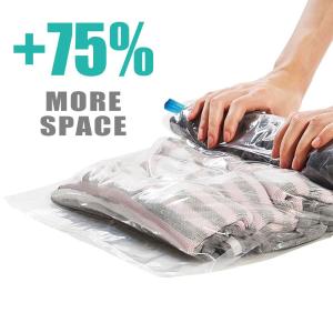 「10枚セット/3サイズ」コンパクトに収納 衣類用圧縮袋