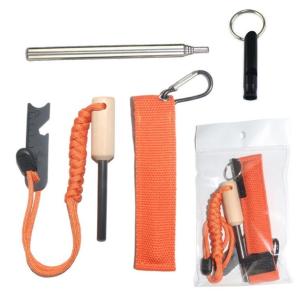 (ロック機能D型カラビナ付) ファイヤースターター