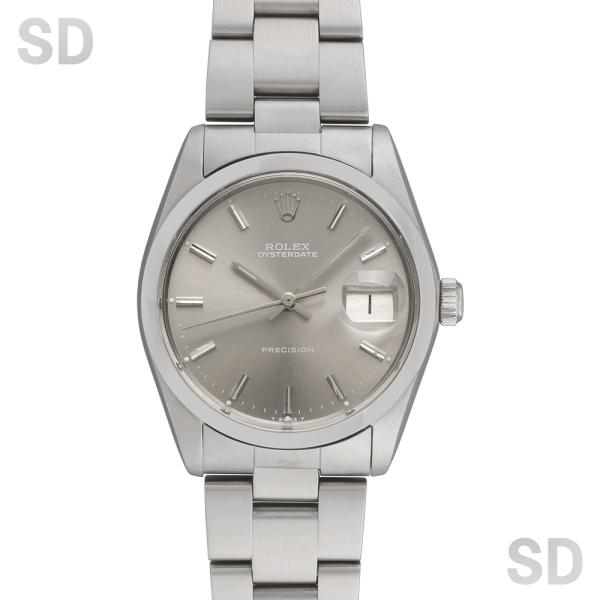 【無金利60回ローン】ROLEX ロレックス オイスターデイト/手巻き 6694 グレー メンズ 【...