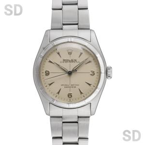 【無金利60回ローン】ROLEX ロレックス オイスターパーペチュアル セミバブルバック 6107 アイボリー369 メンズ 【ヴィンテージ・アンティーク】