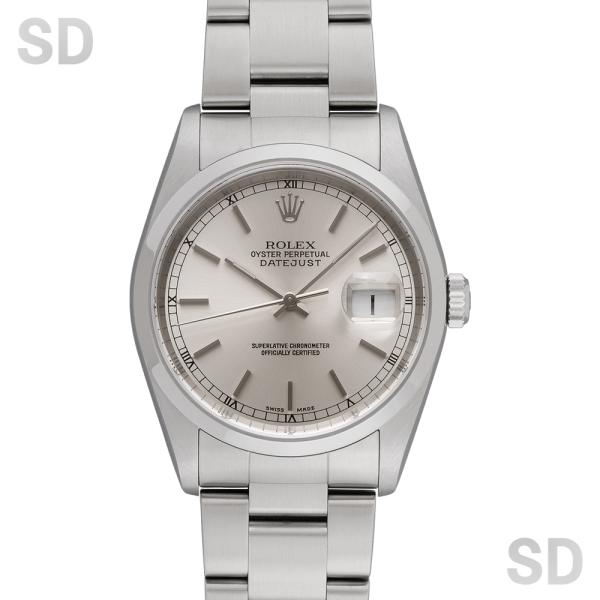 ROLEX ロレックス デイトジャスト 16200 シルバー メンズ 【中古】