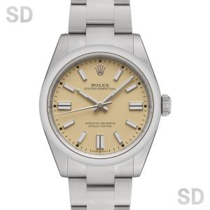 【無金利60回ローン】ROLEX ロレックス オイスターパーペチュアル41 134300 ベージュ メンズ 【新品】