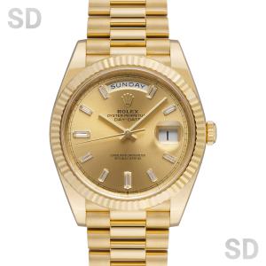 【無金利60回ローン】ROLEX ロレックス デイデイト40 228238A シャンパン メンズ 【中古】