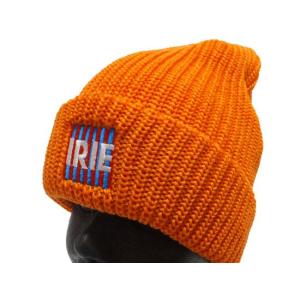 IRIE TAG LOGO KNIT CAP - IRIE by irielifeニット帽/ORANGE｜sativa420