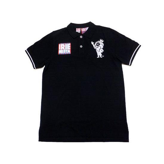 IRIE by irielife×NESTA BRAND限定コラボポロシャツ アイリーネスタ/BLA...