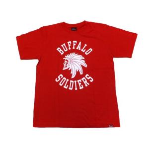 MURAL(ミューラル) Tシャツ BUFFALO SOLDIERS T-SHIRT / RED｜sativa420