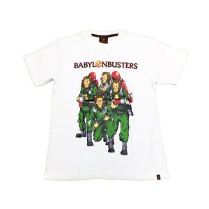 MURAL(ミューラル) Tシャツ BABYLON BUSTERS T-SHIRT / WHITE ホワイト｜sativa420
