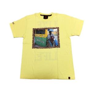 MURAL(ミューラル) Tシャツ GOOD LIFE T-SHIRT / YELLOW イエロー｜sativa420