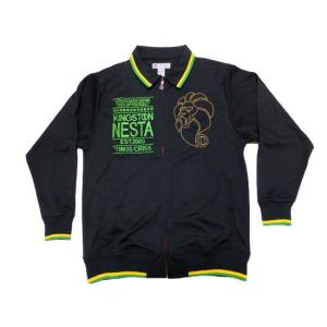 NESTA BRAND（ネスタブランド） ライオン刺繍ジャケット/RED×BLACK