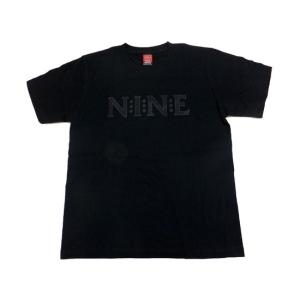 NINE RULAZ LINE（ナインルーラーズ）Tシャツ Chain Stich Logo Tee / BLACK ブラック｜sativa420