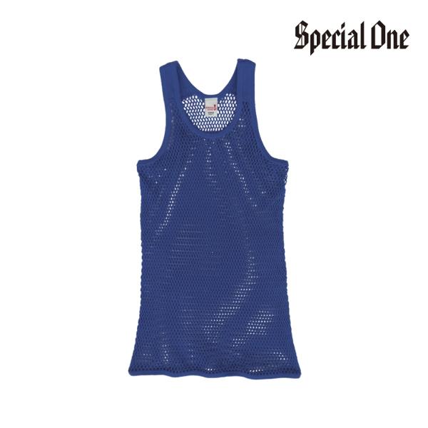 SPECIAL1（スペシャルワン）網シャツ ORIGINAL MESH VEST アミシャツ/NAV...