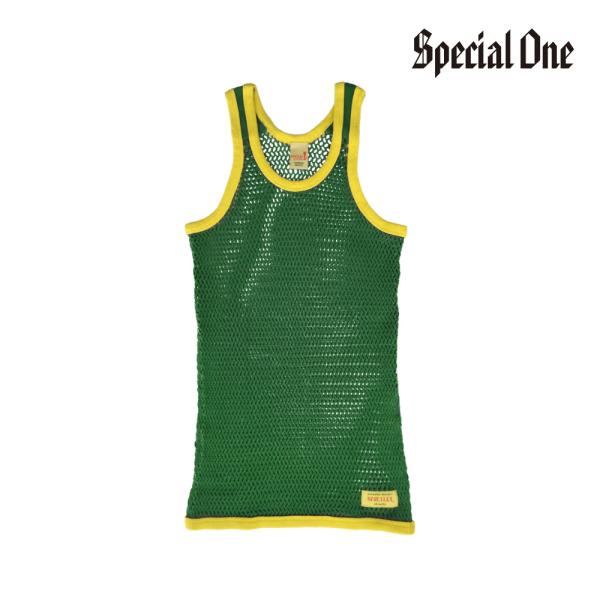 SPECIAL1（スペシャルワン）網シャツ ORIGINAL MESH VEST アミシャツ・リンガ...