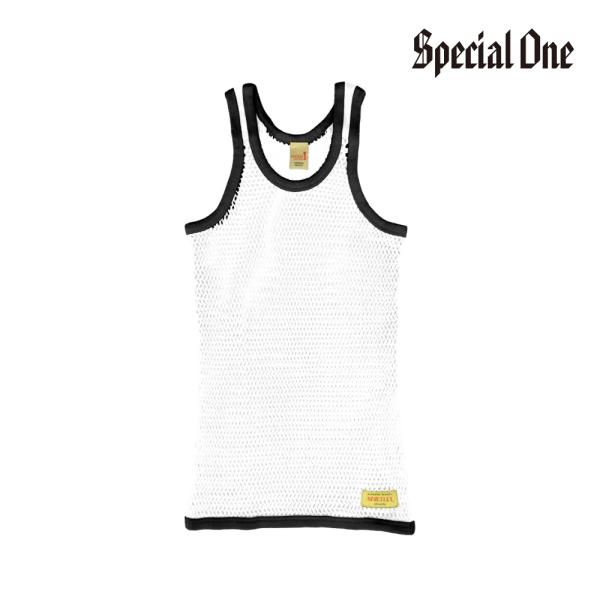 SPECIAL1（スペシャルワン）網シャツ ORIGINAL MESH VEST アミシャツ・リンガ...