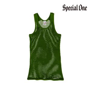 新品　SPECIAL1 網シャツ　オリーブLサイズ　スペシャルワン　アミシャツ SPECIAL 1 CLOTHING SPECIAL1（スペシャルワン）網シャツ ORIGINAL