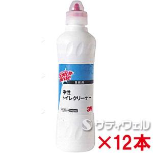 ３Ｍ　スコッチ・ブライト 中性トイレクリーナー 500ml 12本セット