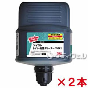 ３Ｍ　スコッチ・ブライト ツイストトイレ・浴室クリーナー（除菌剤配合） T-041　2L　2本セット(送料無料)｜satiwel-y