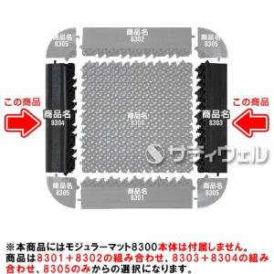 ３Ｍ　モジュラーサイドエッジ 8303/8304　幅80mm　グレー　各10枚セット　MOD/SE　8303(送料無料)