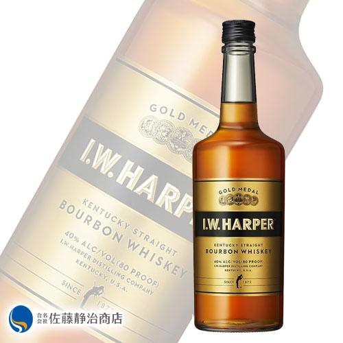 [お酒 ギフト プレゼント] ウイスキー I.W.ハーパー ゴールドメダル 40% 700ml