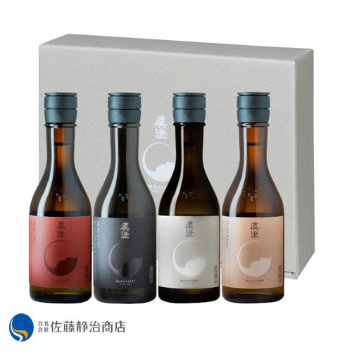 日本酒 プレゼント ギフト｜真澄 フラッグシップ 300ml 4本ギフトセット