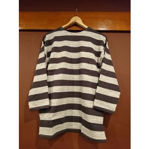 WAREHOUSE（ウエアハウス） 7分袖 2インチ ボーダー Tシャツ Lot.4051