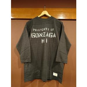 ダッパーズ 七分袖 14/- LOOP WHEEL フットボールTEE Dapper's 3/4