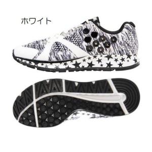 スボルメランニングシューズ STRELLA トレーニング 部活 通気性　クッション性　快適　軽量 ホワイト ブラック ライム　