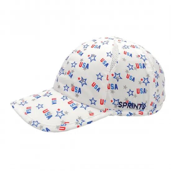 スプリンツ ランニングキャップ SPRINTS USA ユニセックス 調整可能 夜間反射 フラッシュ...