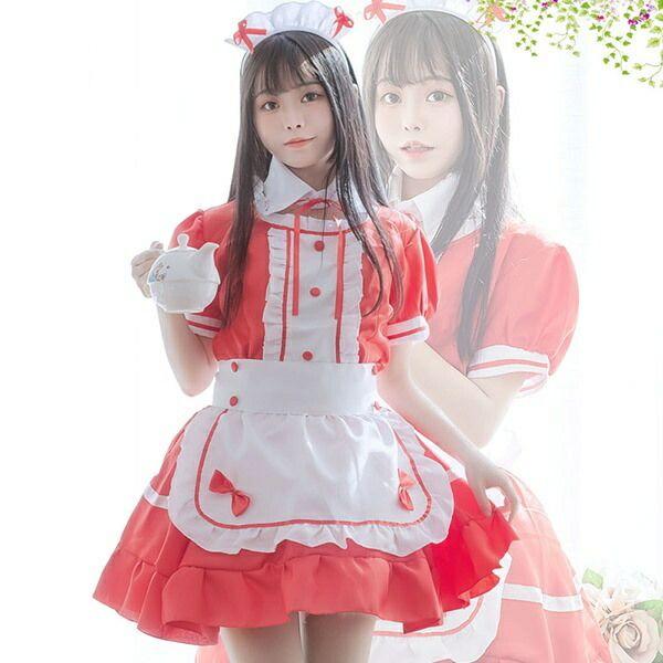 メイド服 コスプレ メイド ハロウィン 衣装 大人  コスチューム レディース エプロンドレス メイ...