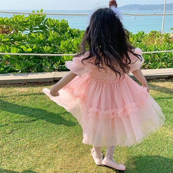 子供 ドレス ピアノ 発表会 結婚式 フォーマル ドレス チュール ワンピース キッズ 女の子 おし...