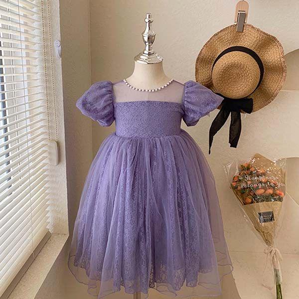 子供 ドレス ピアノ 発表会 結婚式 キッズ ワンピース 女の子 フォーマル ドレス チュール 蝶結...