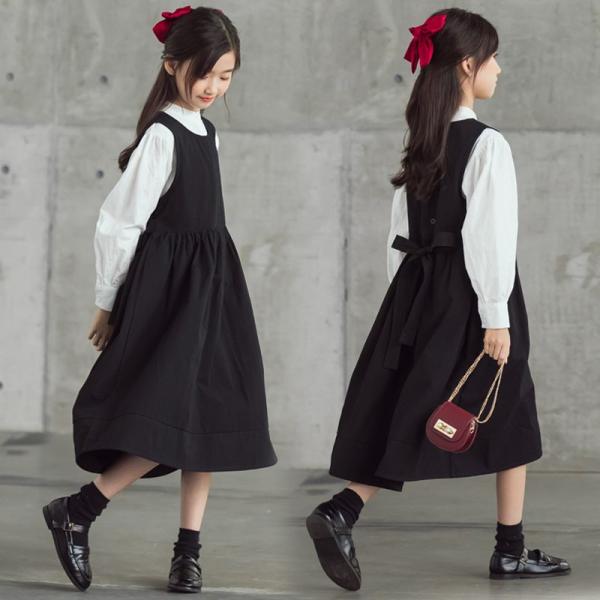 女の子 ワンピース セットアップ 上品 お出かけ 子供 ドレス 子ども 120 130 140 15...