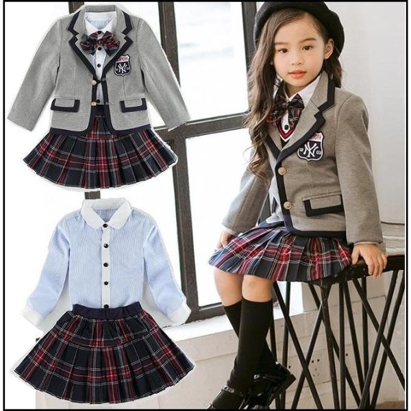 フォーマルスーツ 女の子 子供フォーマル 5点セット 入園式 入学式 卒業式 100cm 110cm...