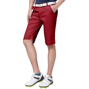 ゴルフパンツ メンズ ゴルフショートパンツ ゴルフウェア スポーツパンツ ゴルフ短パン 通気 夏 運...