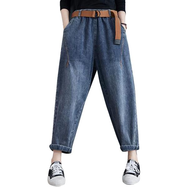 デニムパンツ レディース ゆったり ワイドパンツ デニム ファッション ジーンズ カジュアル ウェス...