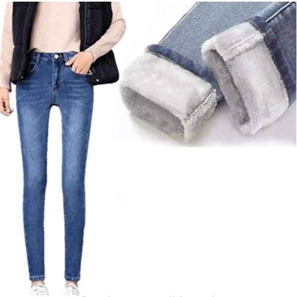 Jeans Pants for Women, Womens Winter Jeans, Waist ...