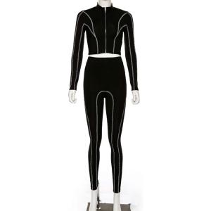 XLEVE 女性フィットネススポーツピースセット...の商品画像