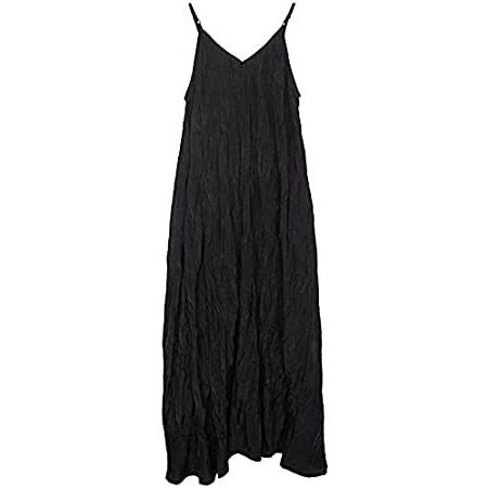 スリングプリーツスカート女性のドレス女性2021夏のニッチデザイン黒いスリムロングドレスレトロ写真、...